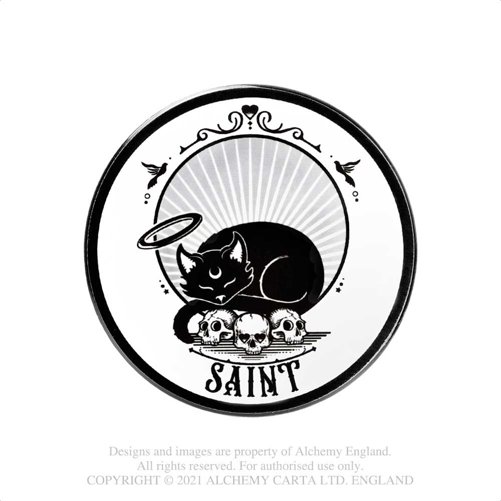 Alchemy - Saint Untersetzer - Weiß/Schwarz